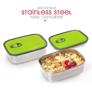 reusable large capacity stainless steel lunch box 6895286