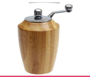 1 Piece Set Solid Wood Salt and Pepper