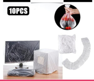 10Pcs Thickened Disposable Transparent Dust Cover