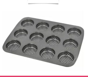 12 Cavity Mini Round Buns Mold