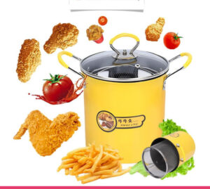 3L Frying Pot, Japanese Tempura Deep Fryer Pot