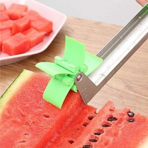 Watermelon Slicer Cutter Stainless Steel Cutter Tongs Corer Fruit Vegetable Tools Kitchen Gadgets
