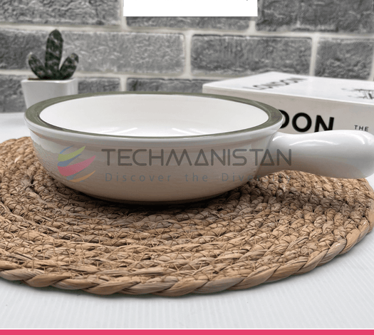 Ceramic Korean Bowl With Handle