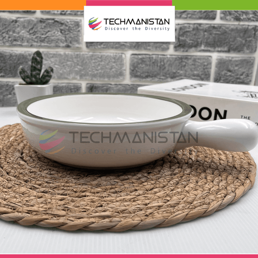 Ceramic Korean Bowl With Handle