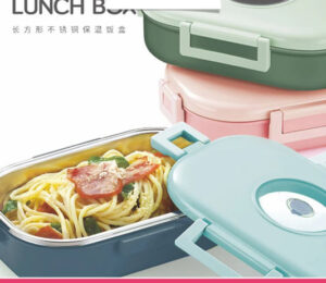 Single Compartment Insulated Lunch Box 710ml -- Stainless Steel