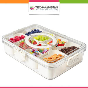 Detachable Dividers Portable Snack box
