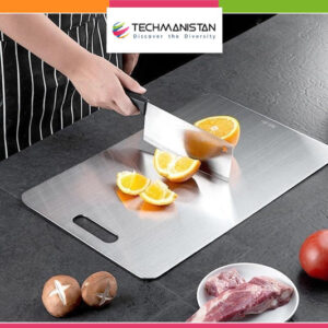 Double-Sided Stainless Steel Cutting Board
