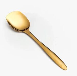 Mirror Polished Stainless Steel Dessert Serving Spoon