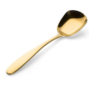 Mirror Polished Stainless Steel Rice Serving Spoon For Dinner Premium Food Grade Cutlery Set