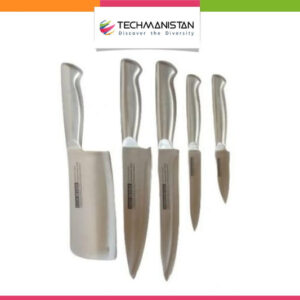 Set of 5 Professional Sharp Durable Quality Kitchen Knives